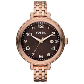 Klokkerem Fossil AM4389 Rustfritt stål Rose 12mm